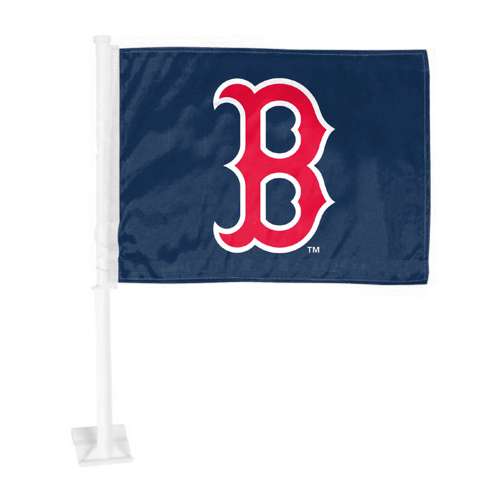 Boston Red Sox Flag Car Primary Logo