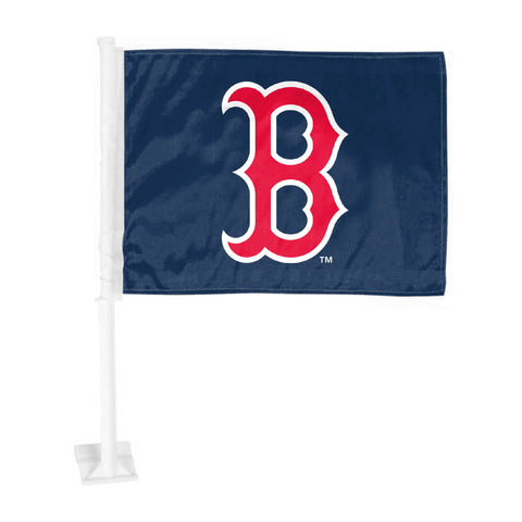 Boston Red Sox Flag Car Primary Logo