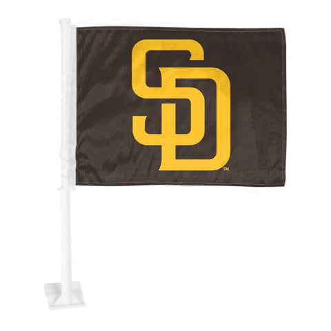 San Diego Padres Flag Car Primary Logo