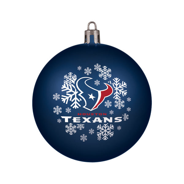 Houston Texans Ornament Shatterproof Ball Special Order