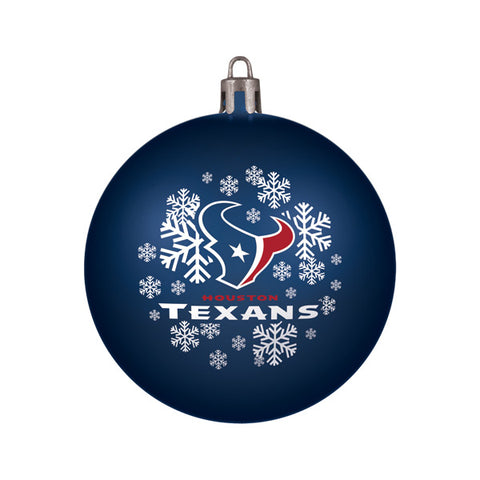 Houston Texans Ornament Shatterproof Ball Special Order