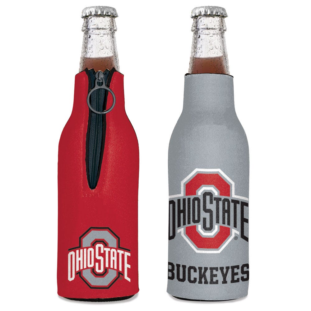 Ohio State Buckeyes Bottle Cooler Buckeyes Design Special Order