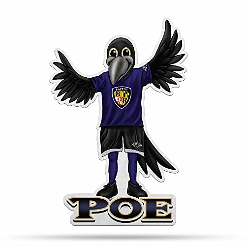 Baltimore Ravens Pennant Shape Cut Mascot Design Alternate Special Order