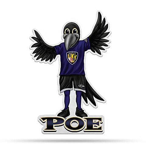 Baltimore Ravens Pennant Shape Cut Mascot Design Alternate Special Order