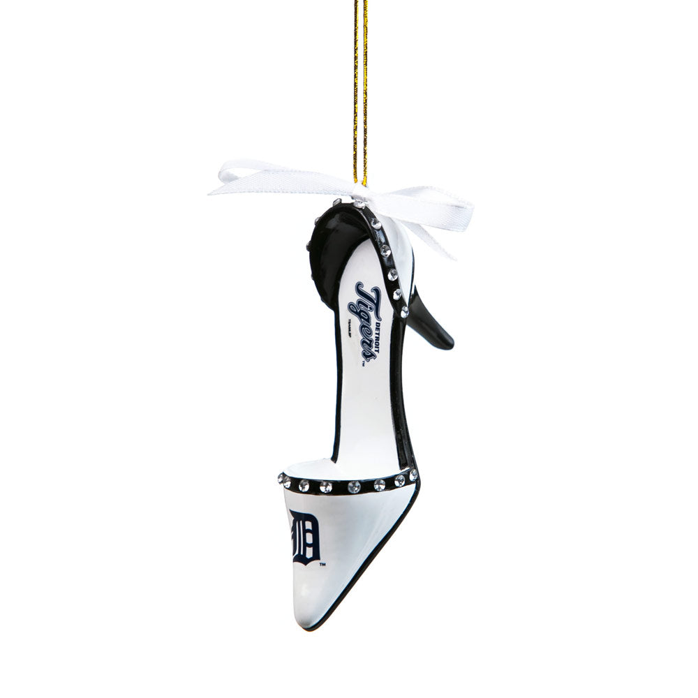 Detroit Tigers Ornament High Heeled Shoe Design