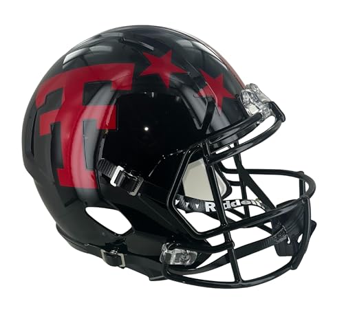 Texas Tech Red Raiders Helmet Riddell Full Size Speed Style 100 Year Special Order