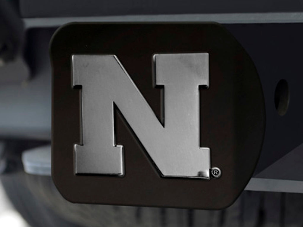 Nebraska Cornhuskers Hitch Cover Black FanMats Special Order