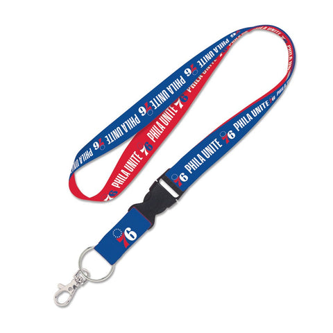 Philadelphia 76ers Lanyard with Detachable Buckle Slogan Design Special Order