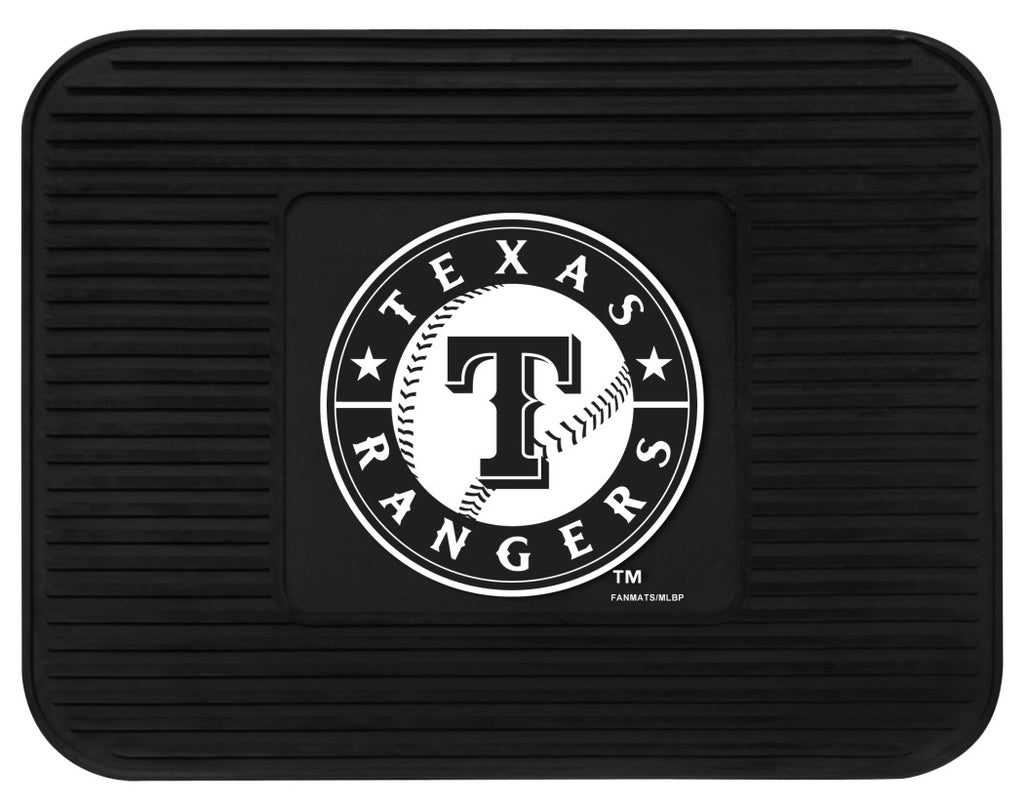 Texas Rangers Car Mat Heavy Duty Vinyl Rear Seat Special Order