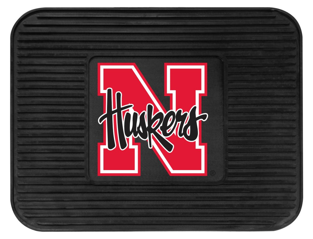 Nebraska Cornhuskers Car Mat Heavy Duty Vinyl Rear Seat