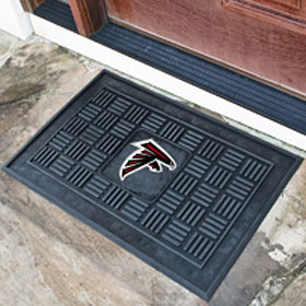 Atlanta Falcons Door Mat 19x30 Medallion