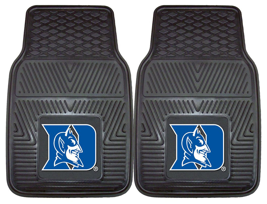 Duke Blue Devils Heavy Duty 2 Piece Vinyl Car Mats