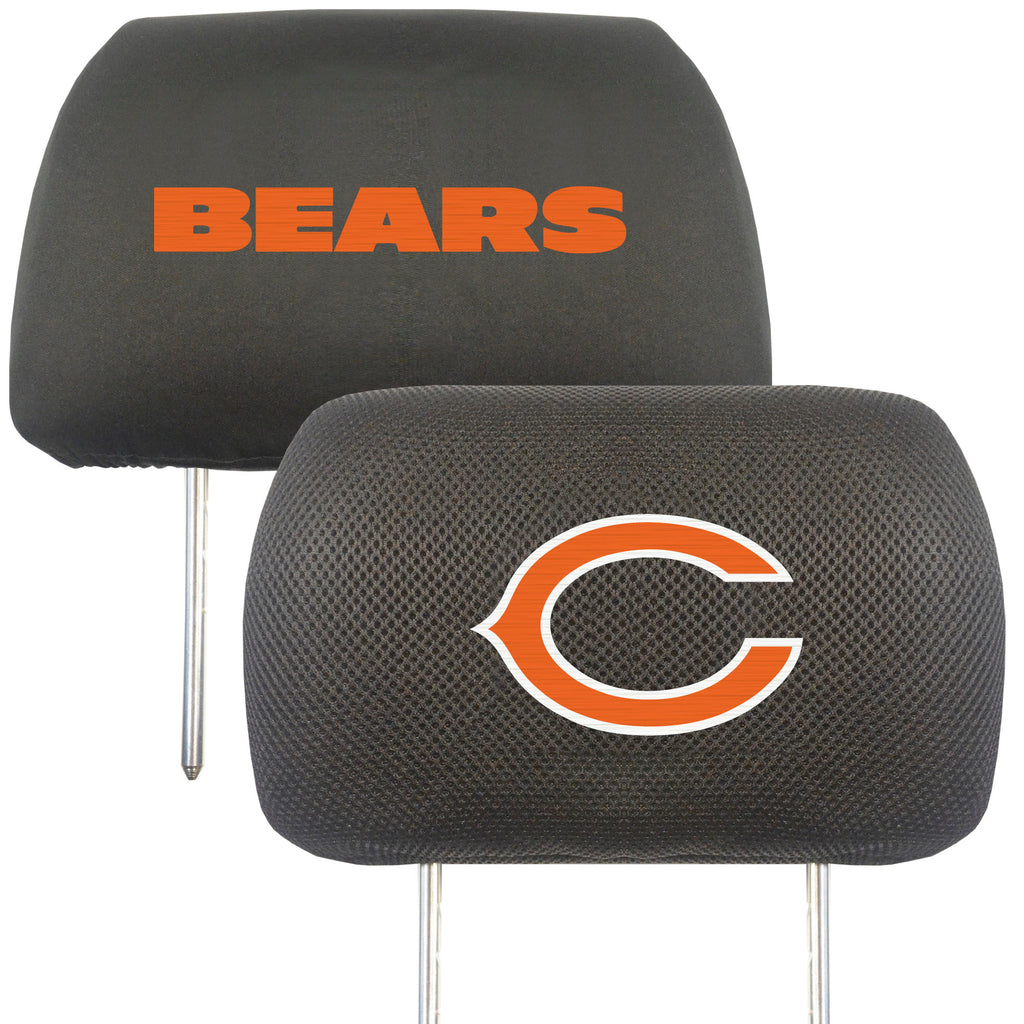 Chicago Bears Head Rest Covers Periodic Restock