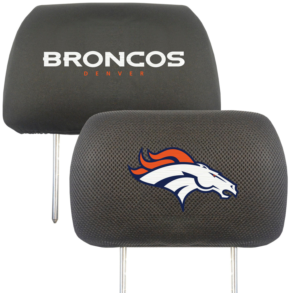 Denver Broncos Head Rest Covers Periodic Restock