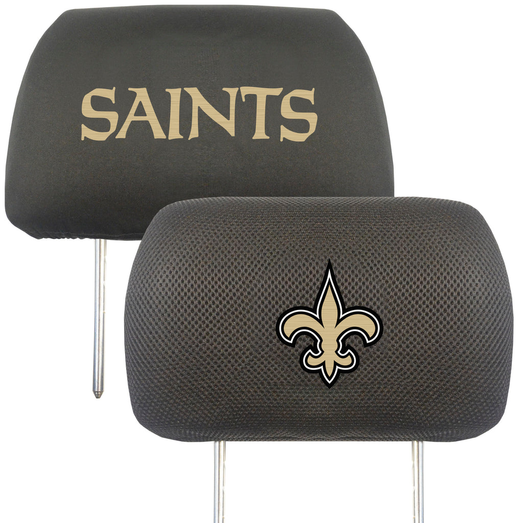 New Orleans Saints Head Rest Covers Periodic Restock