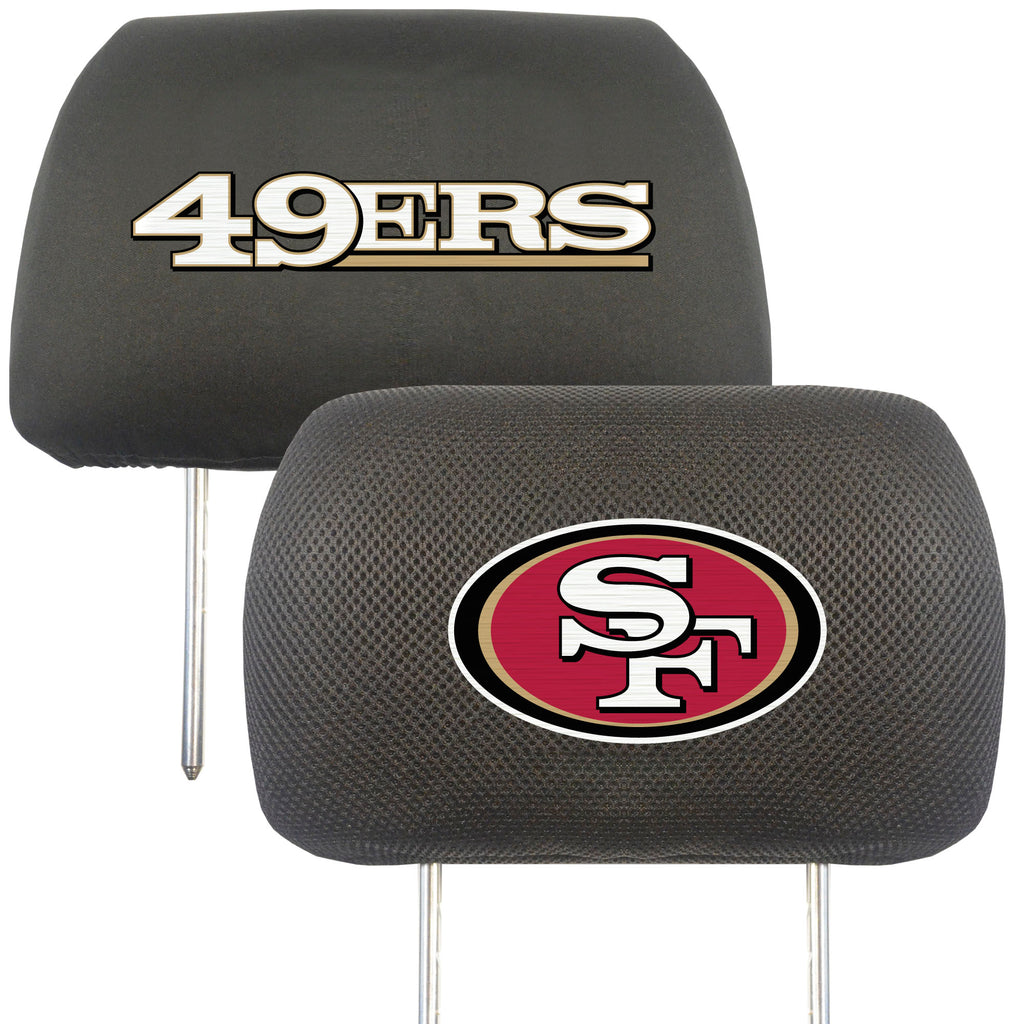 San Francisco 49ers Head Rest Covers Periodic Restock