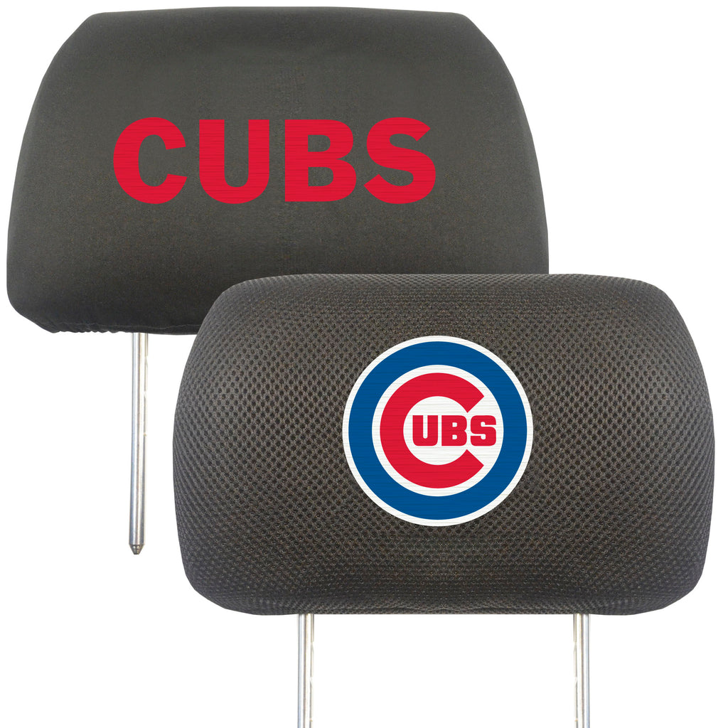 Chicago Cubs Head Rest Covers Periodic Restock