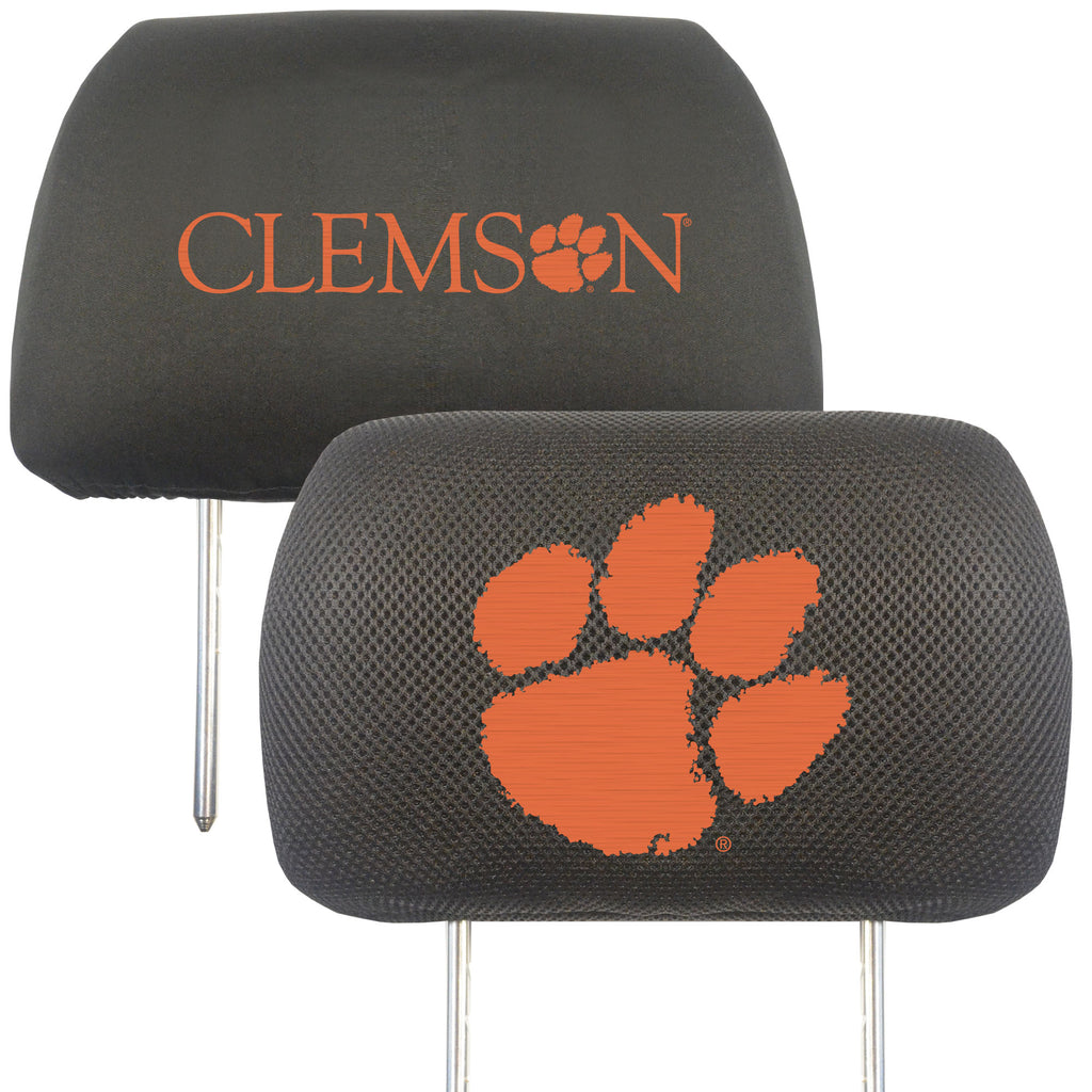 Clemson Tigers Head Rest Covers Periodic Restock