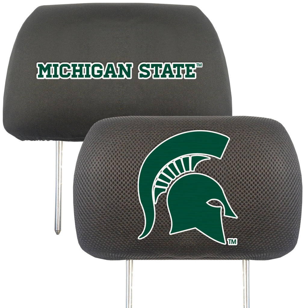 Michigan State Spartans Head Rest Covers Periodic Restock