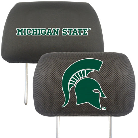 Michigan State Spartans Head Rest Covers Periodic Restock