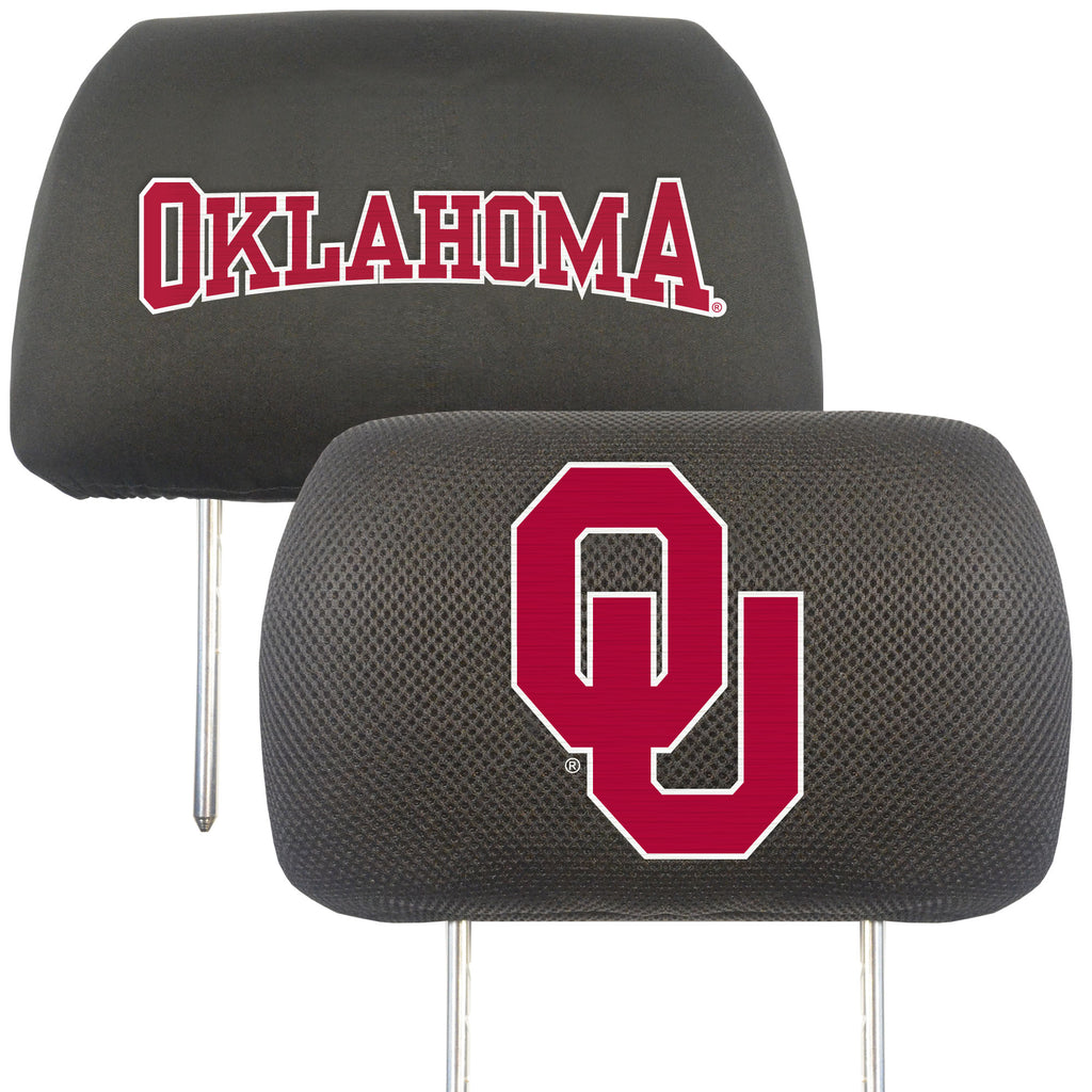 Oklahoma Sooners Head Rest Covers Periodic Restock