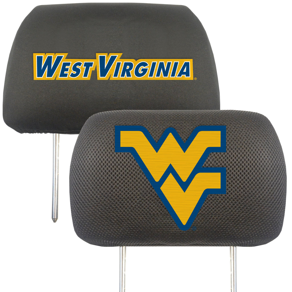 West Virginia Mountaineers Head Rest Covers Periodic Restock