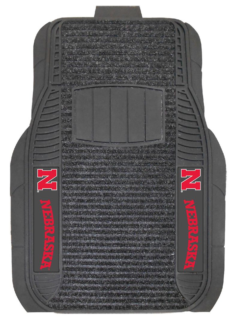 Nebraska Cornhuskers Car Mats Deluxe Set