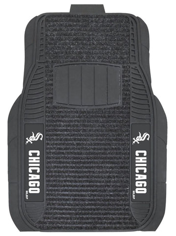 Chicago White Sox Car Mats Deluxe Set