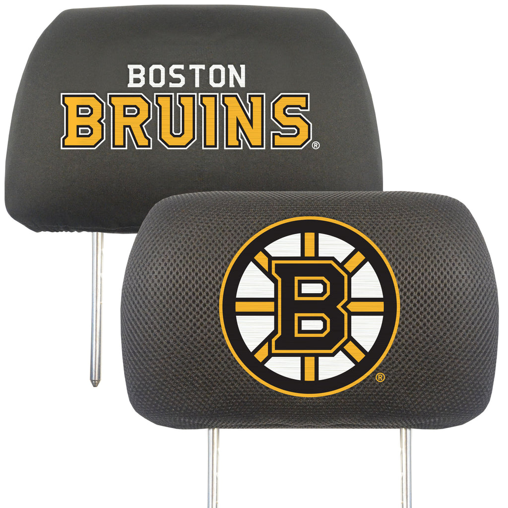 Boston Bruins Head Rest Covers Periodic Restock