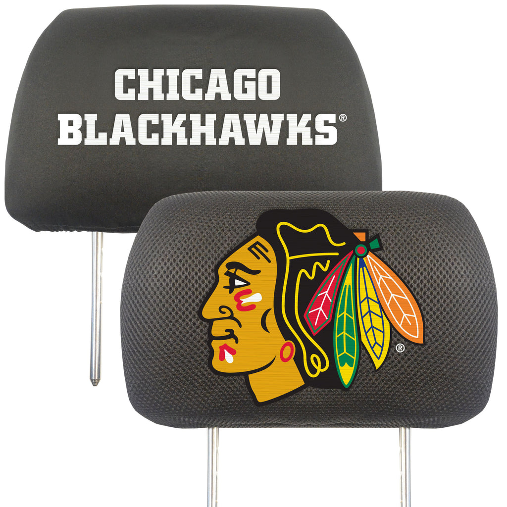 Chicago Blackhawks Head Rest Covers Periodic Restock