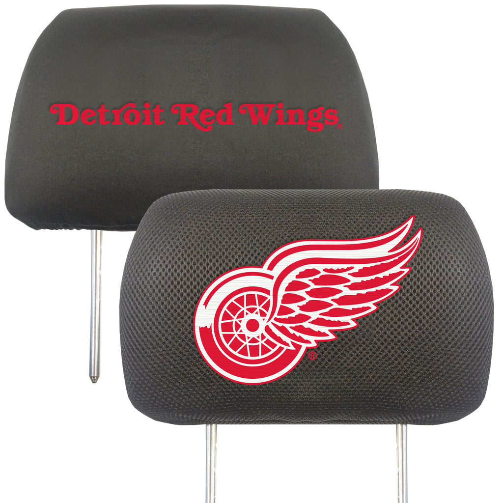 Detroit Red Wings Head Rest Covers Periodic Restock