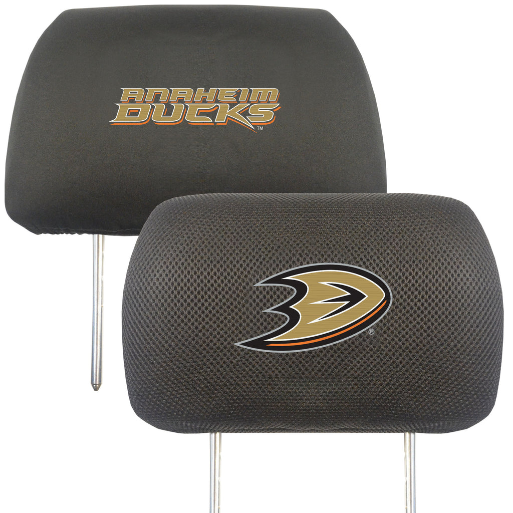Anaheim Mighty Ducks Head Rest Covers Periodic Restock