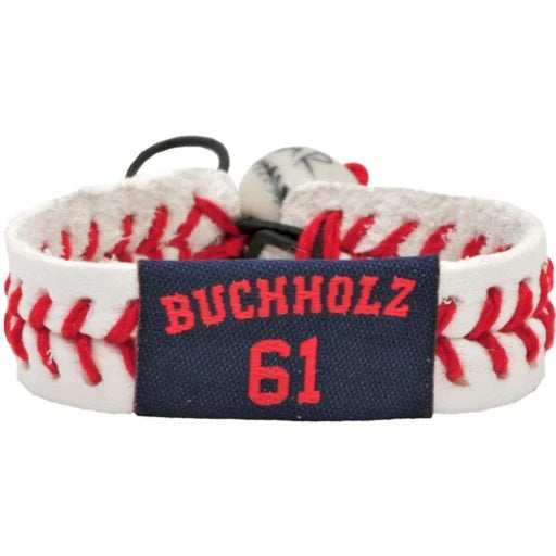 Boston Red Sox Clay Bucholz Classic Baseball Bracelet
