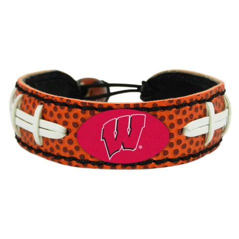 Wisconsin Badgers Bracelet Classic Football CO