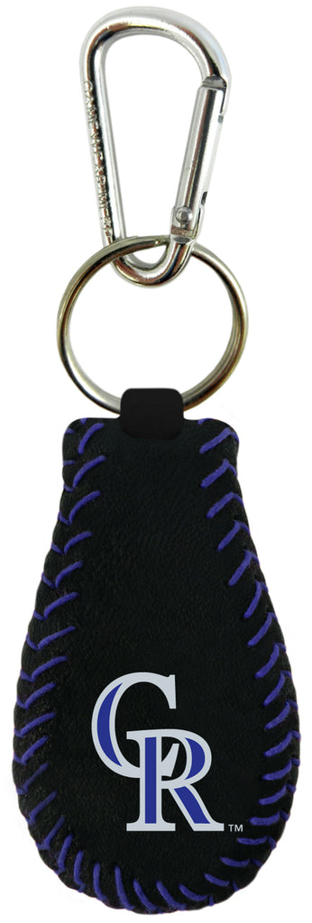 Colorado Rockies Keychain Team Color Baseball CO