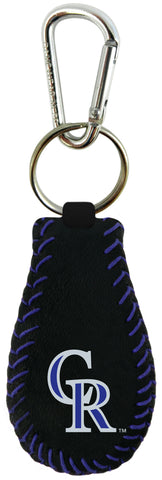 Colorado Rockies Keychain Team Color Baseball CO