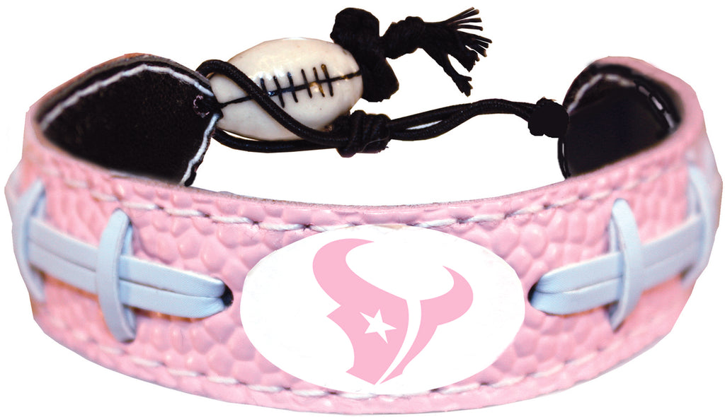 Houston Texans Bracelet Pink Football CO