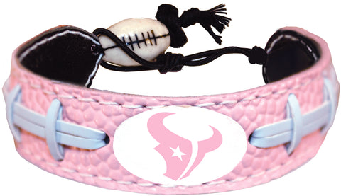 Houston Texans Bracelet Pink Football CO