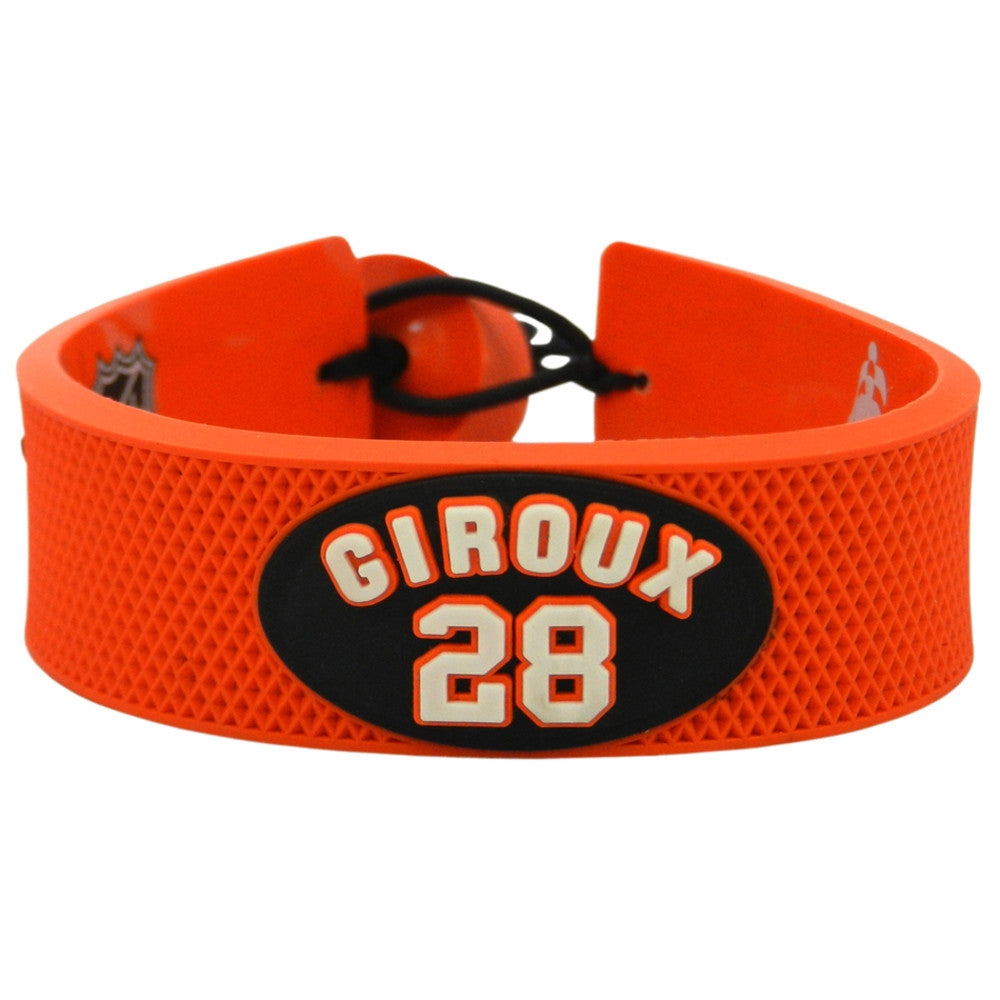 Philadelphia Flyers Bracelet Team Color Jersey Claude Giroux Design CO