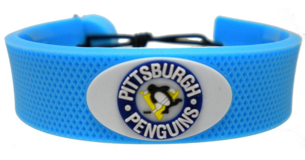 Pittsburgh Penguins Bracelet Team Color Hockey CO