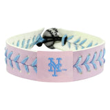 New York Mets Bracelet Team Color Baseball Powder Blue Thread CO