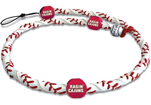Louisiana Ragin' Cajuns Necklace Frozen Rope Classic Baseball CO