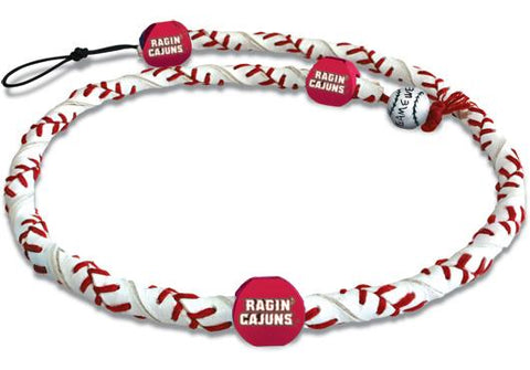 Louisiana Ragin' Cajuns Necklace Frozen Rope Classic Baseball CO