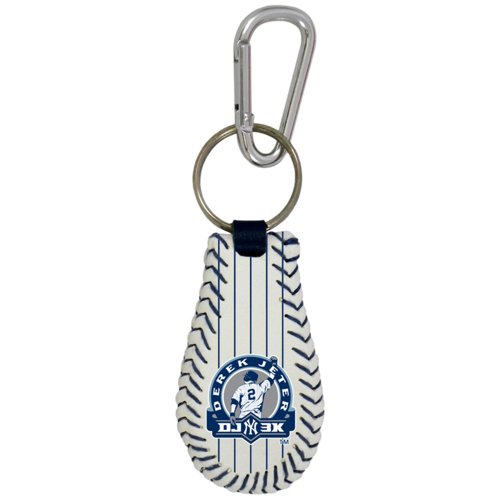 New York Yankees Keychain Baseball Derek Jeter DJ3K Pinstripe CO