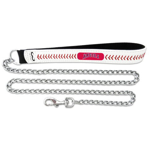 Los Angeles Angels Baseball Leather Leash L