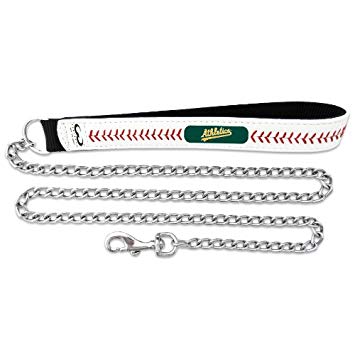 Oakland Athletics Baseball Leather Leash L CO
