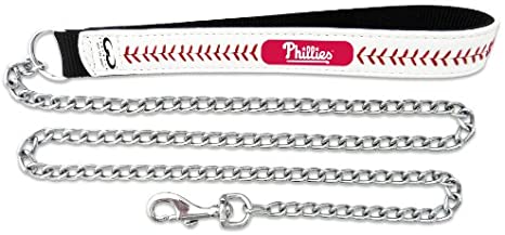 Philadelphia Phillies Pet Leash Frozen Rope Chain Baseball Size