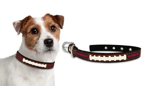 Arkansas Razorbacks Dog Collar Small