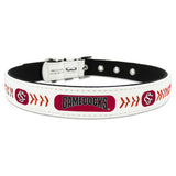 South Carolina Gamecocks Pet Collar Classic Baseball Leather Size CO