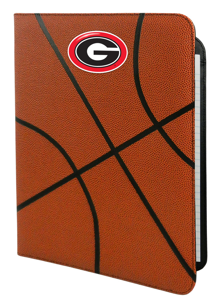 Georgia Bulldogs Classic Basketball Portfolio 8.5 in x 11 in